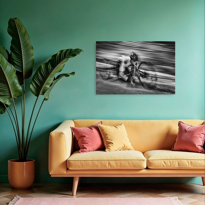 Impression d'art mural contemporain haute vitesse, 24" H x 36" W