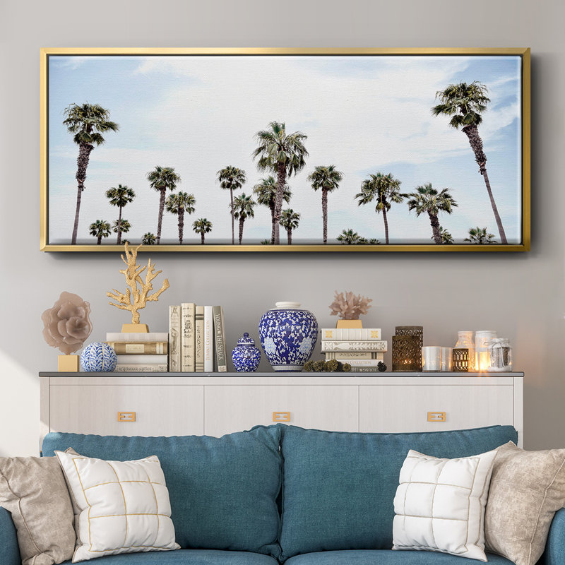 Laguna Beach- Framed Canvas, 20" H x 50" W