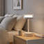 Lampe de table blanche à DEL sans fil 12 po rechargeable