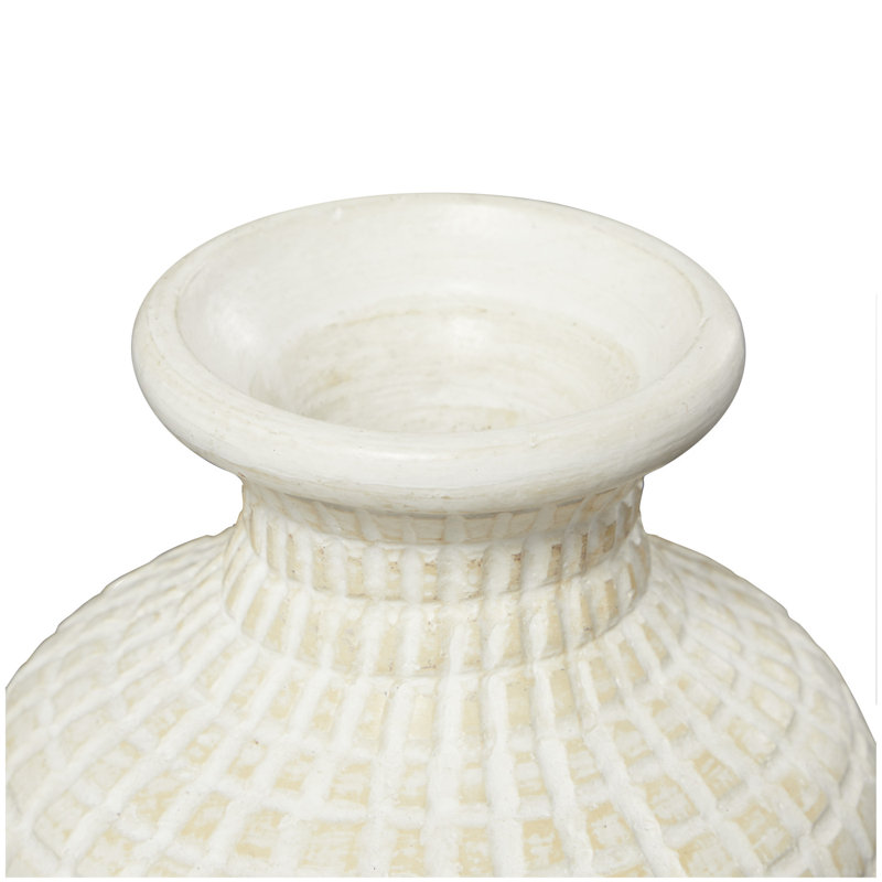 Vase de table Almeria, H 16,3 po x l 8,3 po x P 8,2 po
