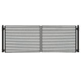 Steel Dual Swing Driveway Gate - MILAN Style