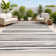 Clarisabel Wavy Stripe Modern Cream/Dark Gray Indoor/Outdoor Rug