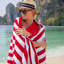 Serviette de plage Arkwright California Cabana 100% coton 30 x 70 (paquet de 4)-75204820