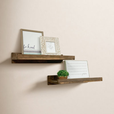 Solid Wood Floating Shelf