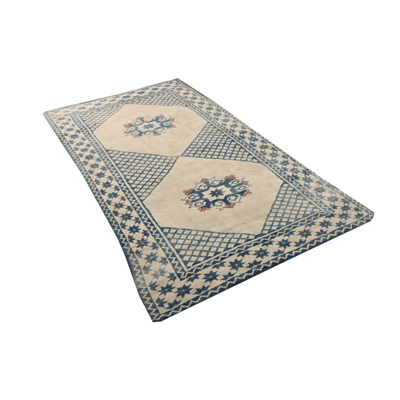 One-of-a-Kind 4'6" X 7'6" Hand Knotted Area Rug