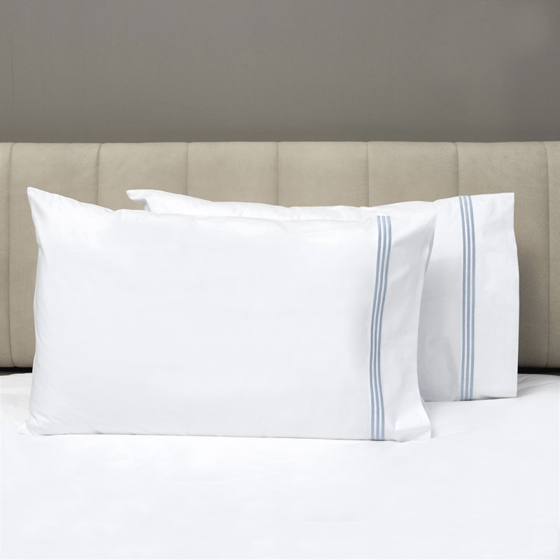 Platinum Sateen Pillow Case, Standard Pillowcase