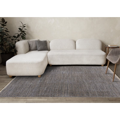 Tonal Gray Brown Beige Neutral Area Rug