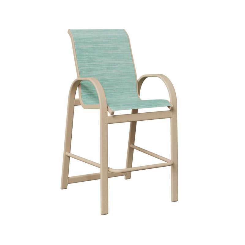 Fauteuil de bar berlinois Murphy Luna Berlin, Luna multicolore, Paysage marin