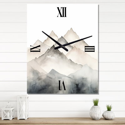 Emmauel - Mountains Very Wall Clocks