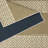 Custom Size Runner Rug Berber Style Chain Bordered Beige Low Pile Slip Resistant Runner Rugs by Feet-1167897765