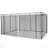 Universal Replacement Mesh Sidewall Netting For Patio Gazebos And Canopy Tents With Zippers, (Sidewall Only)