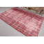 Grand tapis turc rétro Anatolian en mauve pour une utilisation dans la salle à manger avec un design surteint et un style Oushak