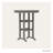POLYWOOD Round Farmhouse Bar Table-7252610-9552077