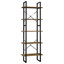 Hars 175cm H Metal Etagere Bookcase-951100282-951100231