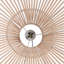 Luminaire suspendu en rotin Boho pour salle à manger