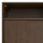 36"W Solid Hardwood 2-Shelf Modern Industrial Entryway Storage Cabinet with 2 Open Cubbies
