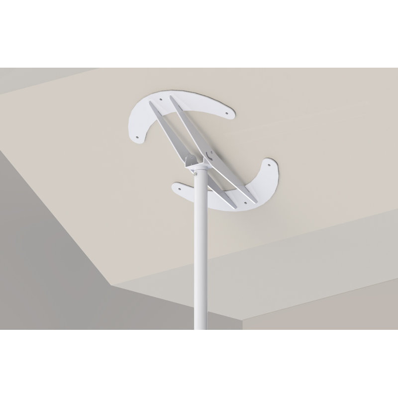 Plaque de plafond inclinée HEALTHCRAFT (kit supplémentaire pour SuperPole), angle réglable de 0⁰ à 45⁰