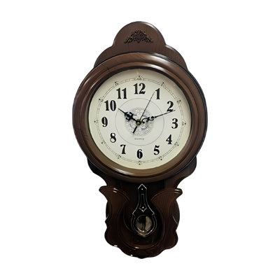 Steel Analogue Wall Clock