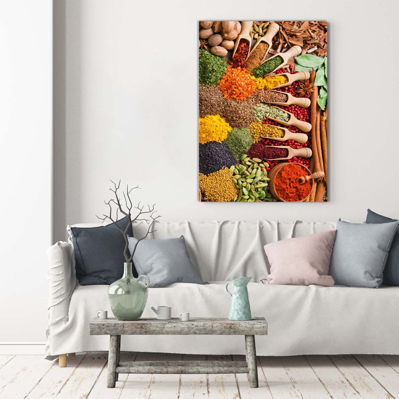 Spices - Wrapped Canvas Print