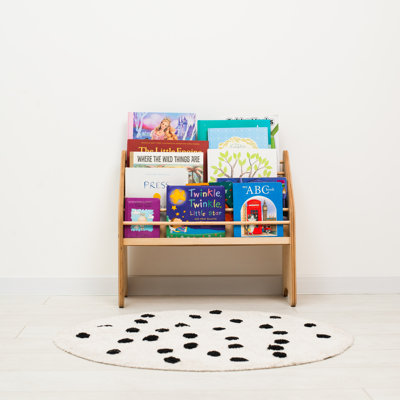 Bibliothèque en bois Montessori Naturel
