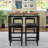 Odaniel Dining Set with 4 Chairs