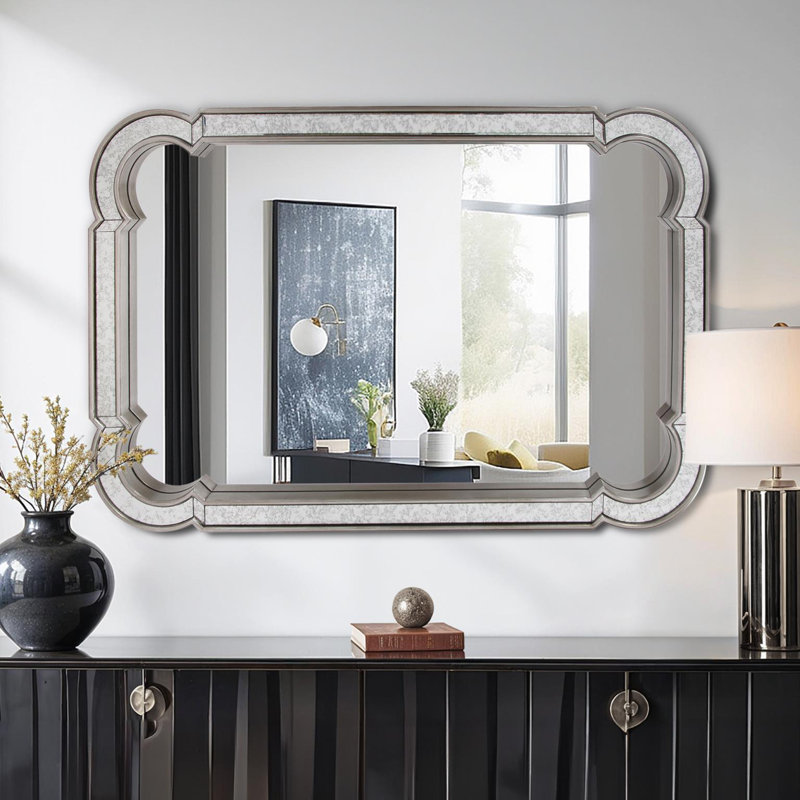 Jarmall Scalloped Wall Mirror