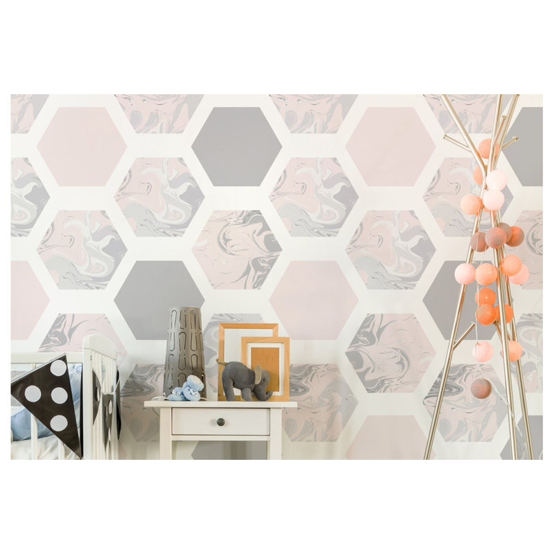 Jurien Geometric Wallpaper, 250 x 250cm