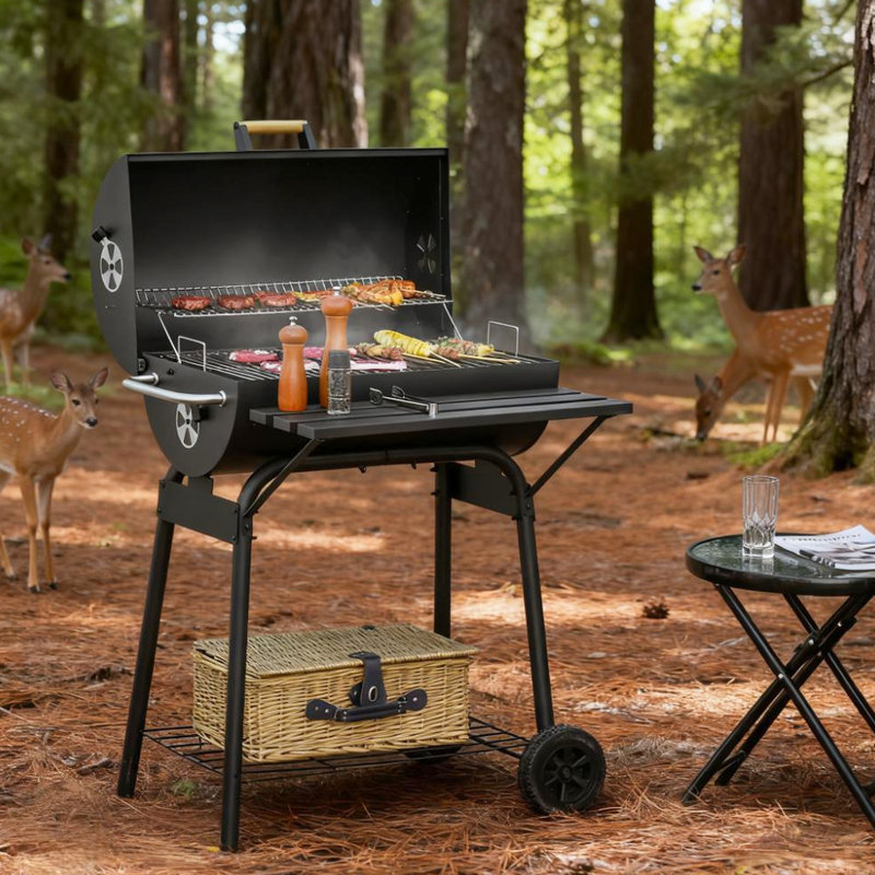 CubistCorner DE6-4C4A9692B1 Charcoal Grill