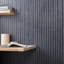 Monogramme à chevrons 11,14 po X 11,14 po Carreau de mosaïque de plancher et de mur en porcelaine brillante (0,86 pi2 / chaque)-103531814