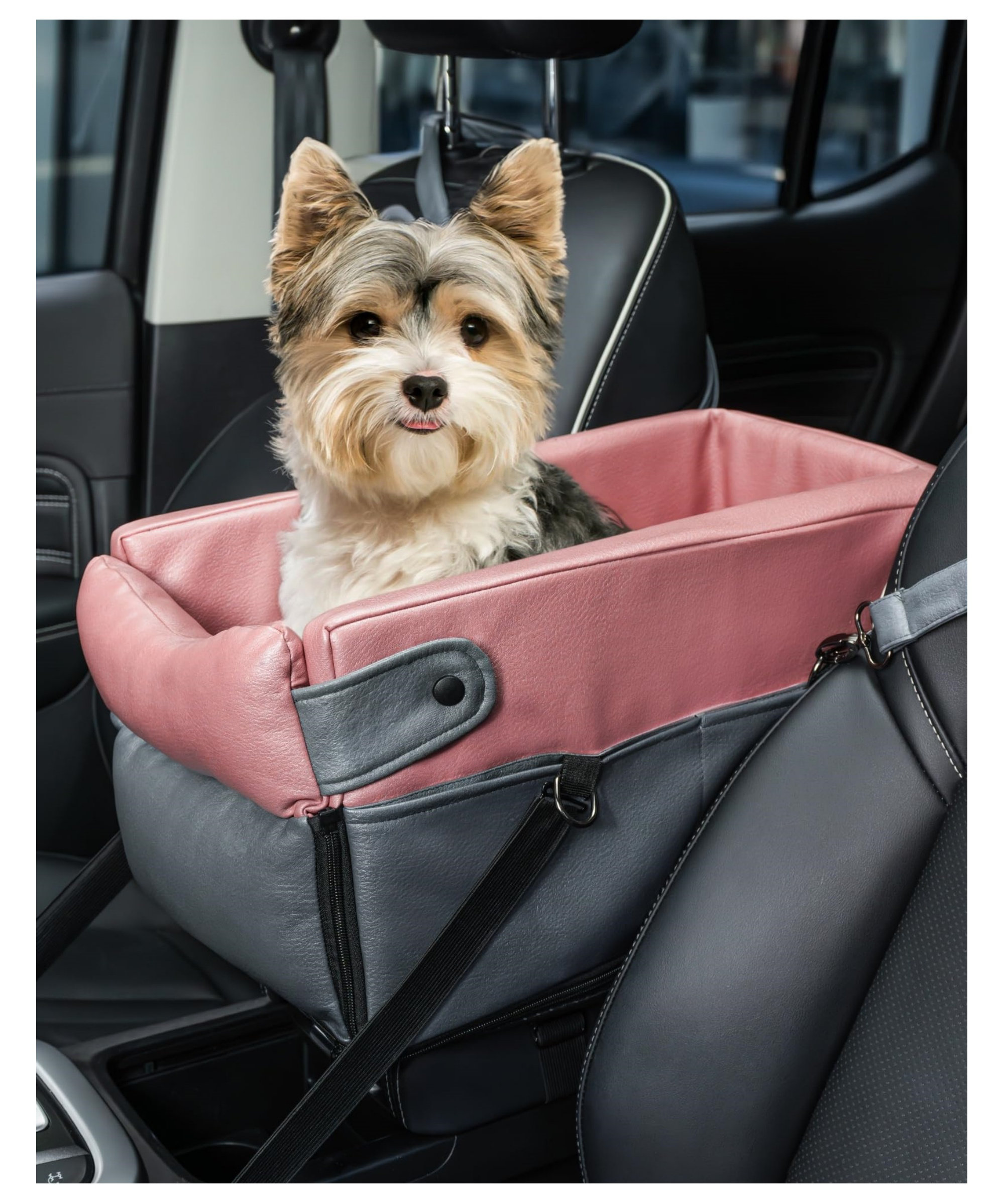 ATCHISON Stylish Center Console Dog Car Seat WaterResistant