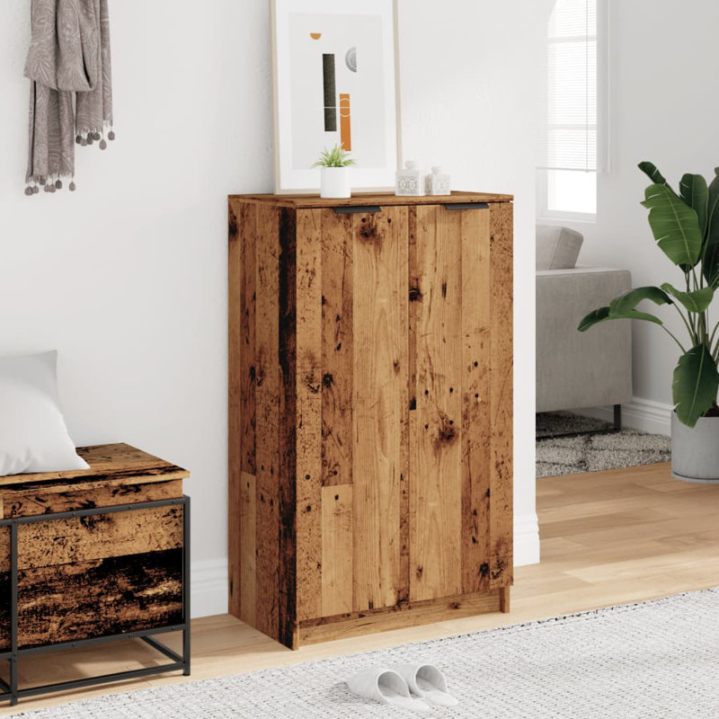 4 Pair Shoe Storage Cabinet