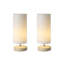 Lampe de table en bois massif Yurith