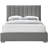 Pierce Solid Wood and Upholstered Platform Bed-67046653-67046650