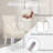 Velvet Tufted Upholstered Parsons Dining Room Chair-107726642