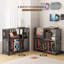 Manufactured Wood,Metal 76.5cm H Media Shelves