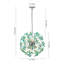 Lustre spoutnik en cristal 11 lumières