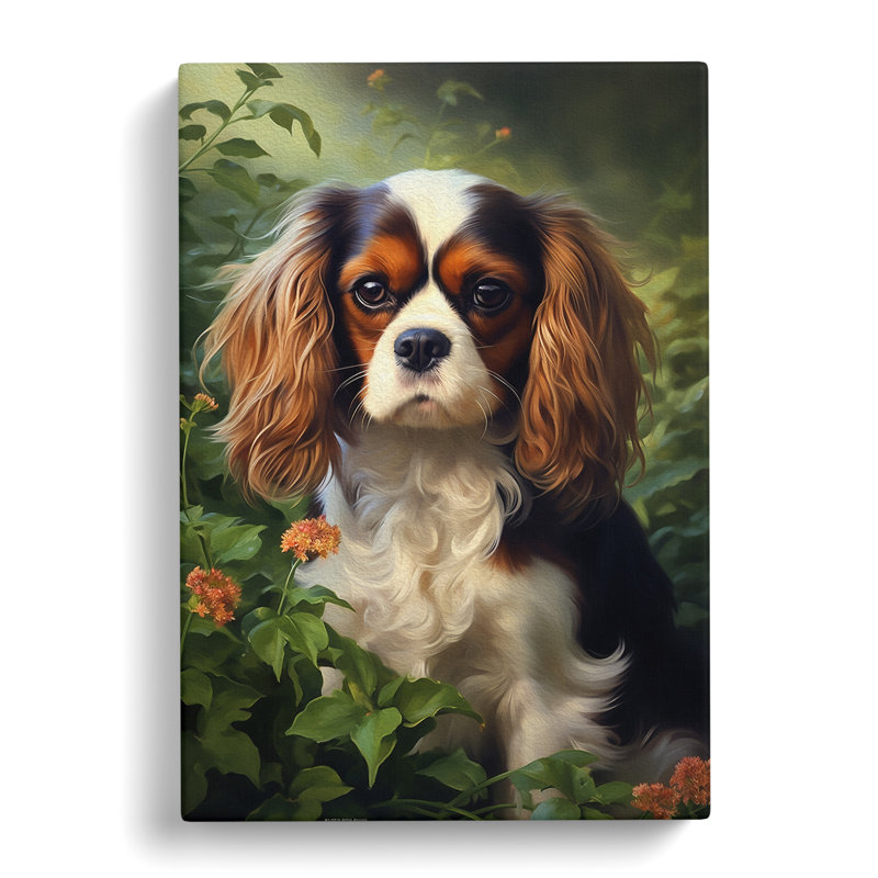 Cavalier King Charles Spaniel Informel - No Frame Print, 76cm H x 50cm W x 3cm D