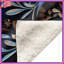 Couvertures à motif floral bleu bronze-128733001