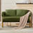 Teddy fleece 2-seater Sofa, Metal Frame-247749768