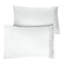 Ensemble de 2 taies d'oreiller Southshore Fine Linens Vilano à ourlet en dentelle, bleu couronne, en microfibre doublement brossée 110 g/m² avec bordure en dentelle au crochet, infroissable et lavable à la machine, format Queen/Standard-1216251534-1214327564