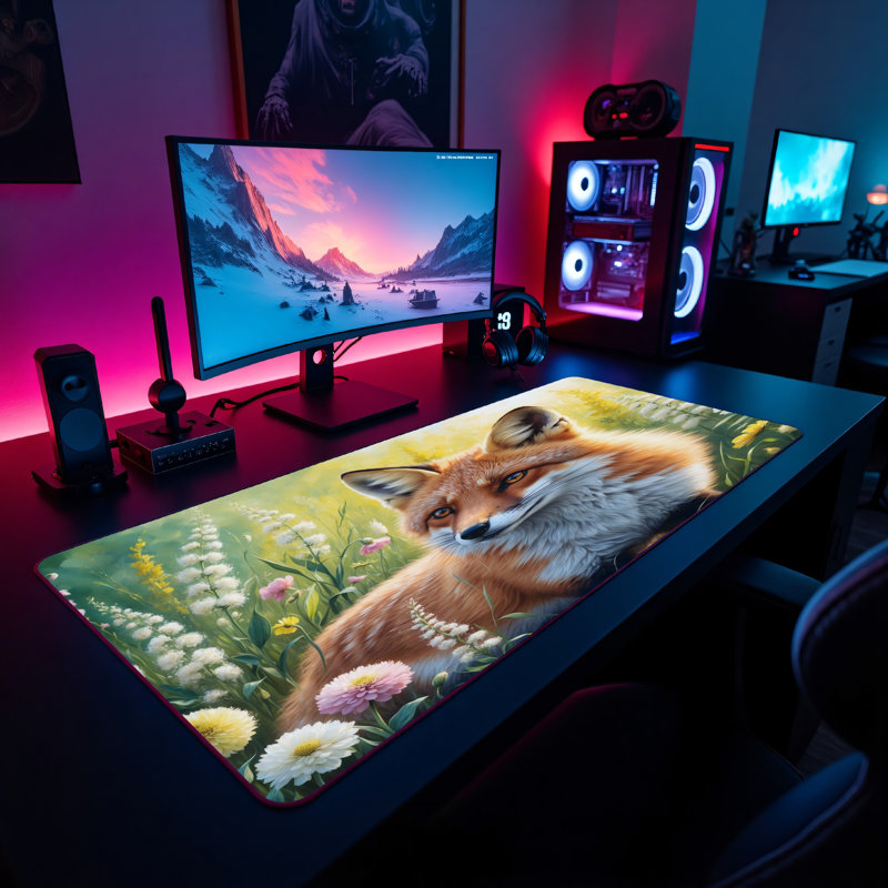 Polyester Desk Pad, 23.6x13.8