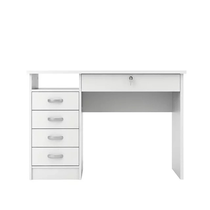 Channay Computer Desk, White