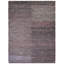 Tapis en jute tissés à la main de couleur unie Housel - rectangulaires, couleur anthracite brunâtre, conception unie unie, velours court, fibres naturelles, tapis d'extérieur faits à la main pour le salon, la chambre à coucher-30778993