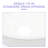 13X13 Inch White Ceramic Circular Vessel Bathroom Sink