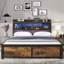 Solid Wood Bed