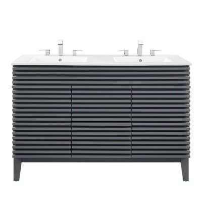 Modway Render 48" Double Sink Bathroom Vanity