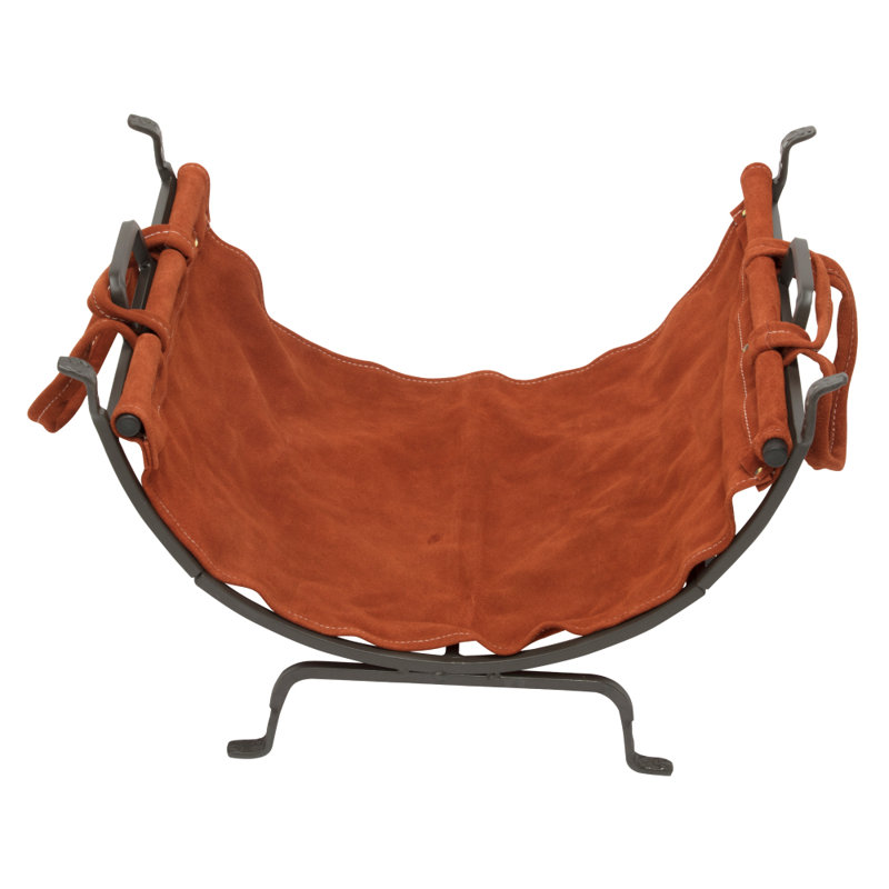 Abianna 9'' W Metal Log Rack