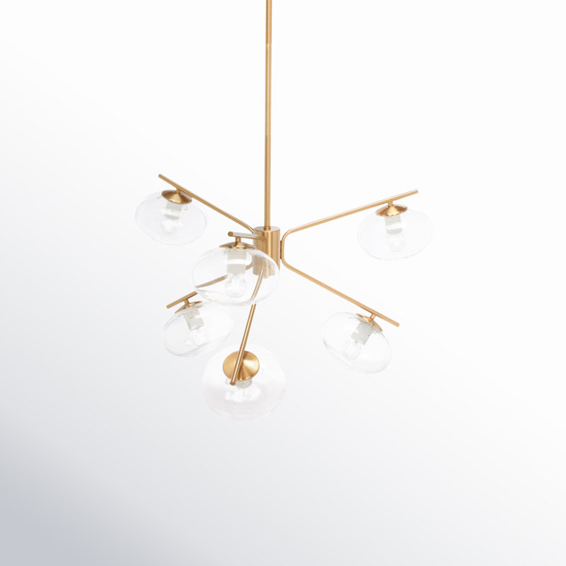Lustre sphérique spoutnik 6 lumières Vincenza