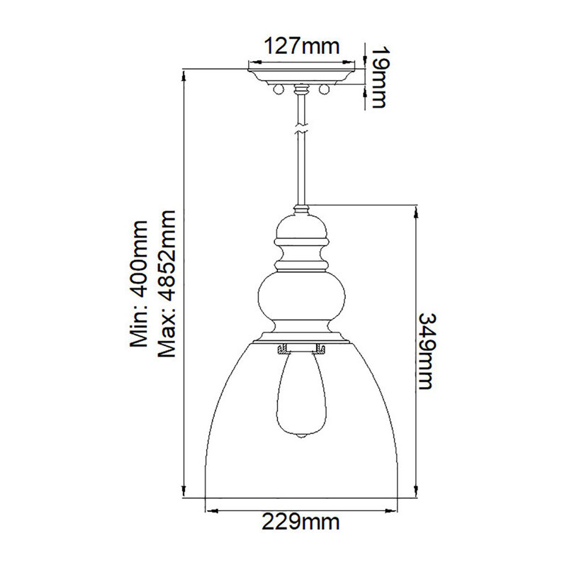 Baring 1 - Light Bell Pendant