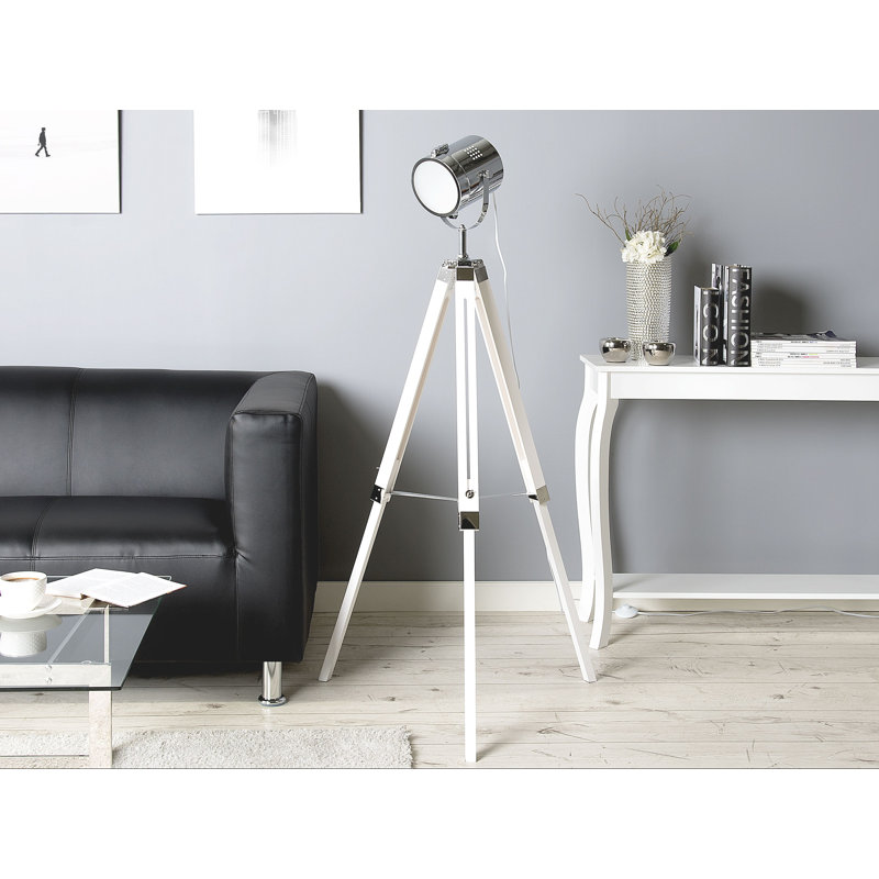 Aadi 143cm Tripod Floor Lamp, White